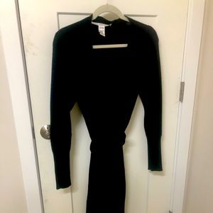 DVF wrap 100% cashmere dress